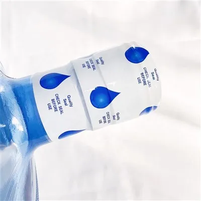 PVC tepelne zmrštiteľný štítok