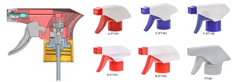 Mini Trigger Sprayer 24410 Plastic Finger Pump for Hair Products 3 Mini Trigger Sprayer 24410 Plastic Finger Pump for Hair Products 3